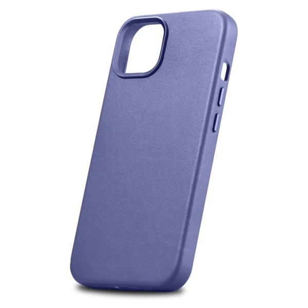 iCarer Case Leather Case Cover for iPhone 14 Light Purple (WMI14220705-LP) (MagSafe Compatible)eng