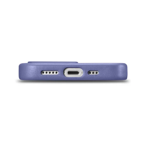 iCarer Case Leather Cover Genuine Leather Case for iPhone 14 Pro Max Light Purple (WMI14220708-LP) (MagSafe Compatible)eng