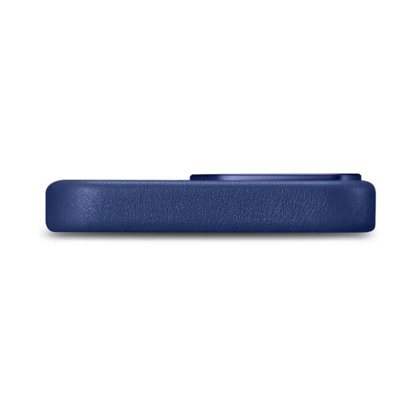 iCarer Case Leather Cover Genuine Leather Case for iPhone 14 Pro Max blue (WMI14220708-BU) (MagSafe compatible)eng