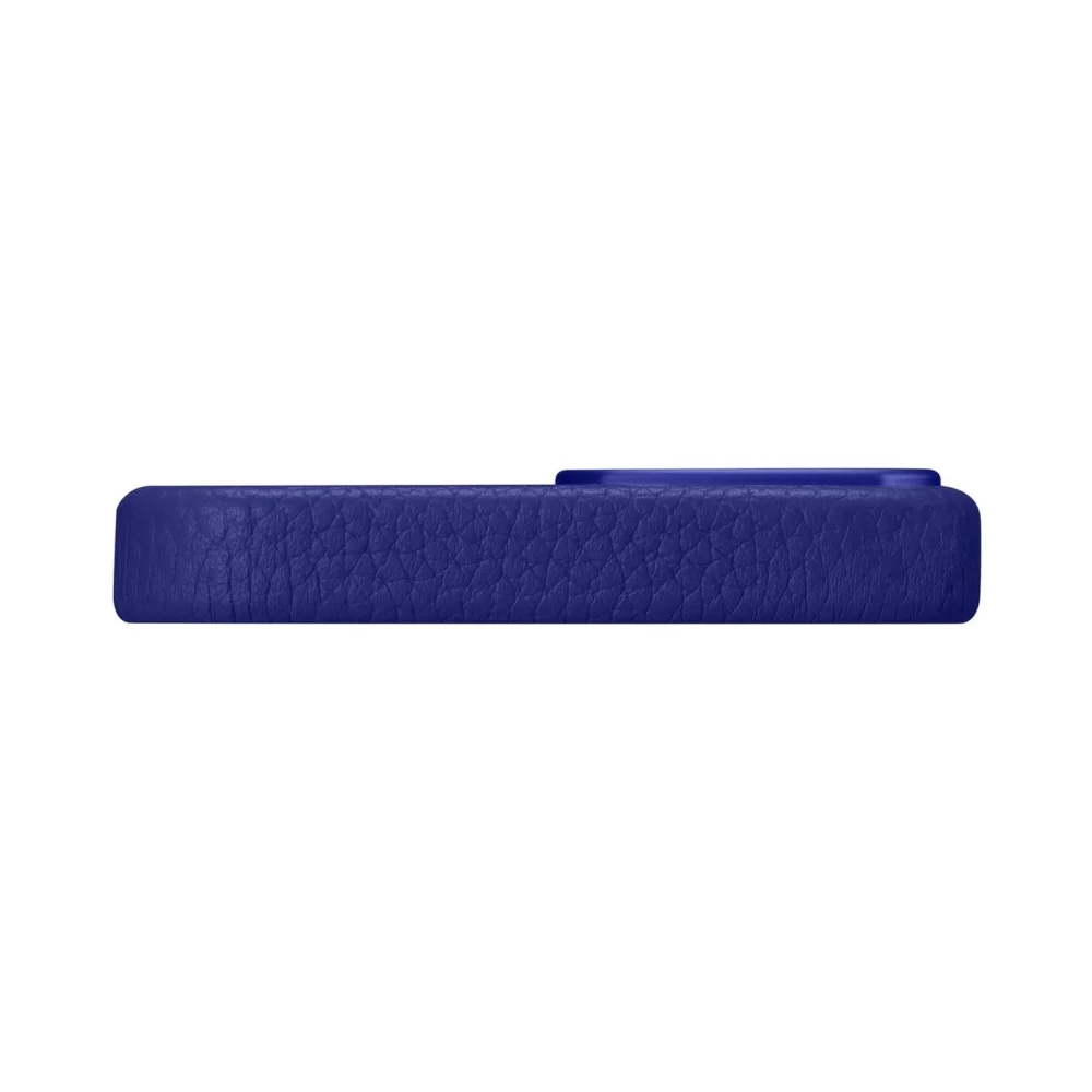 iCarer Litchi Premium Leather Case iPhone 14 Pro Magnetic Leather Case with MagSafe Dark Blue (WMI14220710-DB)eng