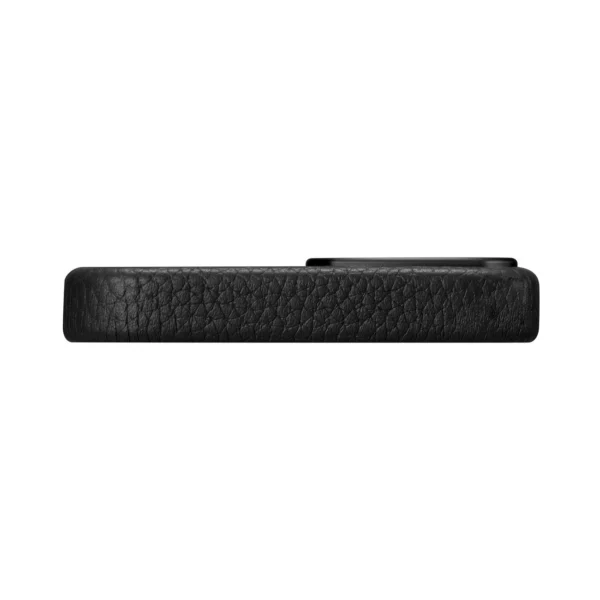 iCarer Litchi Premium Leather Case iPhone 14 Plus Magnetic Leather Case with MagSafe Black (WMI14220711-BK)eng
