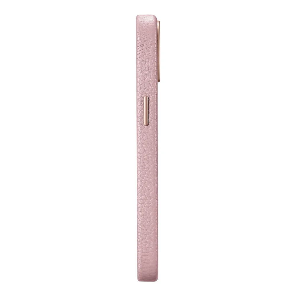 iCarer Litchi Premium Leather Case iPhone 14 Plus Magnetic Leather Case with MagSafe Pink (WMI14220711-PK)eng