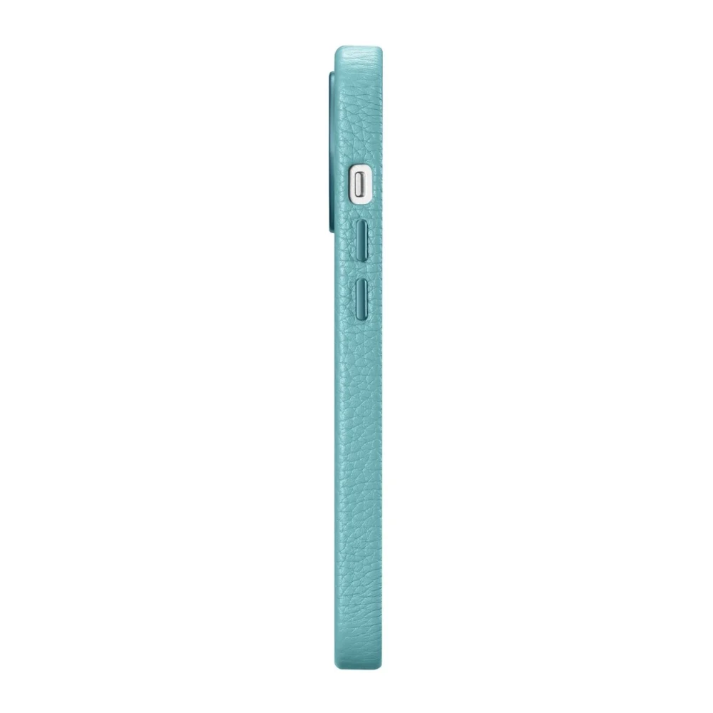iCarer Litchi Premium Leather Case iPhone 14 Pro Max Magnetic Leather Case with MagSafe Green (WMI14220712-GN)eng