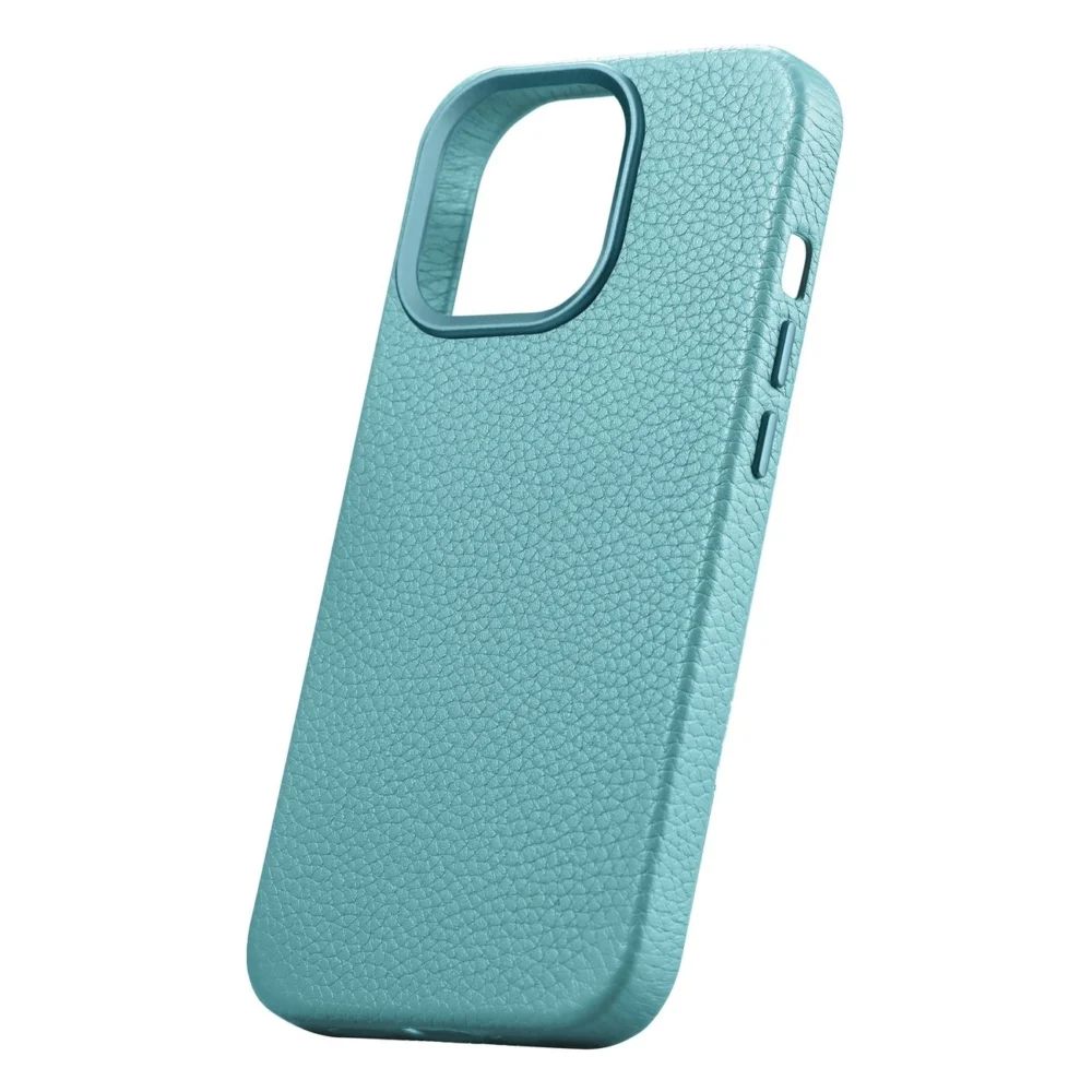 iCarer Litchi Premium Leather Case iPhone 14 Pro Max Magnetic Leather Case with MagSafe Green (WMI14220712-GN)eng