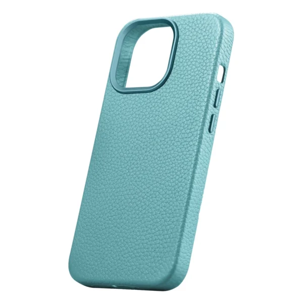 iCarer Litchi Premium Leather Case iPhone 14 Pro Max Magnetic Leather Case with MagSafe Green (WMI14220712-GN)eng