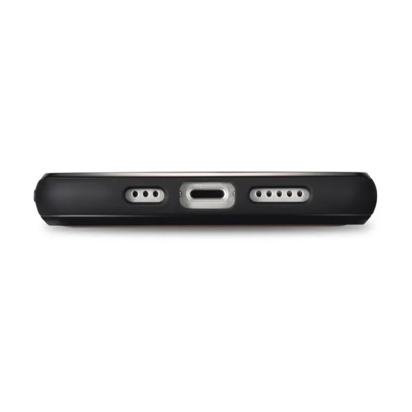 iCarer Leather Oil Wax Genuine Leather Case for iPhone 14 (MagSafe Compatible) Black (WMI14220717-BK)eng