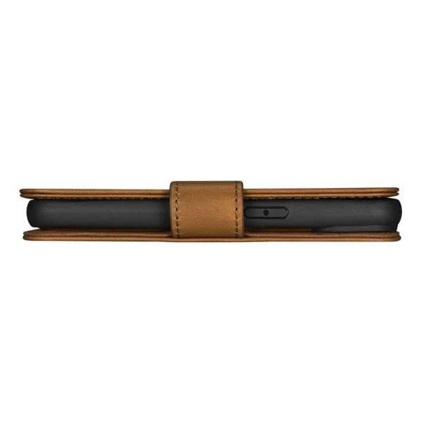iCarer Oil Wax Wallet Case 2in1 Case iPhone 14 Leather Flip Cover Anti-RFID brown (WMI14220721-TN)eng