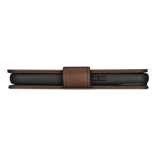iCarer Oil Wax Wallet Case 2in1 Cover iPhone 14 Plus Anti-RFID Leather Flip Case Brown (WMI14220723-BN)eng