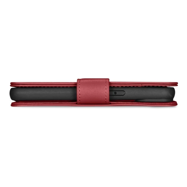 iCarer Wallet Case 2in1 iPhone 14 Leather Flip Case Anti-RFID Red (WMI14220725-RD)eng