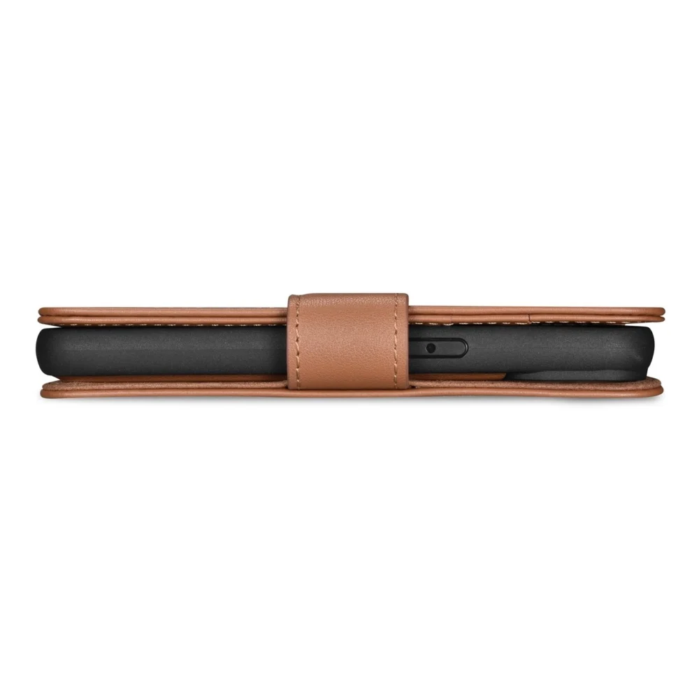 iCarer Wallet Case 2in1 iPhone 14 Pro Leather Flip Case Anti-RFID brown (WMI14220726-BN)eng