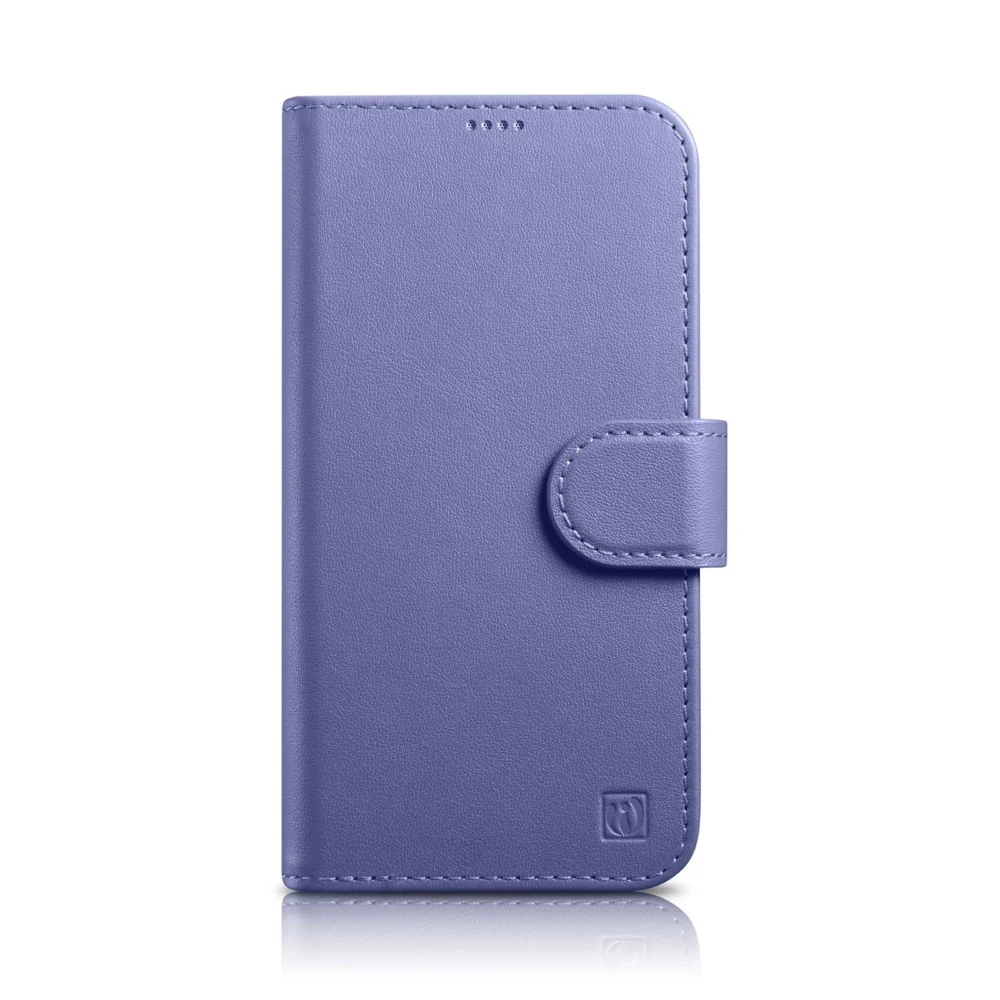 iCarer Wallet Case 2in1 Cover iPhone 14 Plus Anti-RFID Leather Flip Case Light Purple (WMI14220727-LP)eng