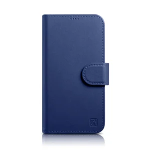 iCarer Wallet Case 2in1 Cover iPhone 14 Plus Anti-RFID Leather Flip Case Blue (WMI14220727-BU)eng