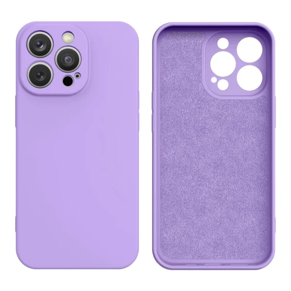 Silicone case iPhone 14 Plus silicone case purpleeng