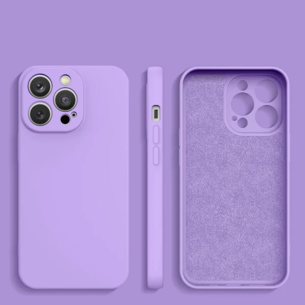 Silicone case iPhone 14 Plus silicone case purpleeng
