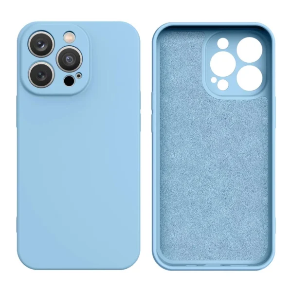 Silicone case for Xiaomi Redmi Note 11 / Note 11S silicone cover light purpleeng
