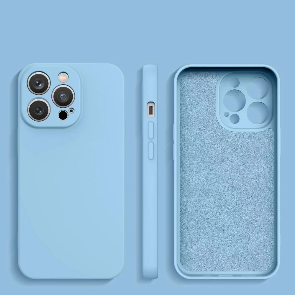 Silicone case for Xiaomi Redmi Note 11 / Note 11S silicone cover light purpleeng