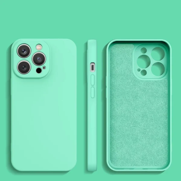 Silicone case for Xiaomi Redmi Note 11 Pro 5G / 11 Pro / 11E Pro silicone cover mint greeneng