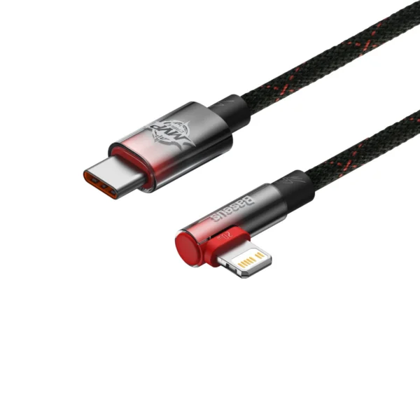 Baseus CAVP000220 angled Lightning - USB-C PD cable 20W 480Mb/s 1m - redeng
