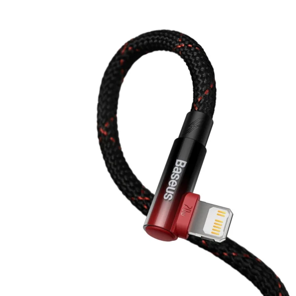 Baseus CAVP000220 angled Lightning - USB-C PD cable 20W 480Mb/s 1m - redeng