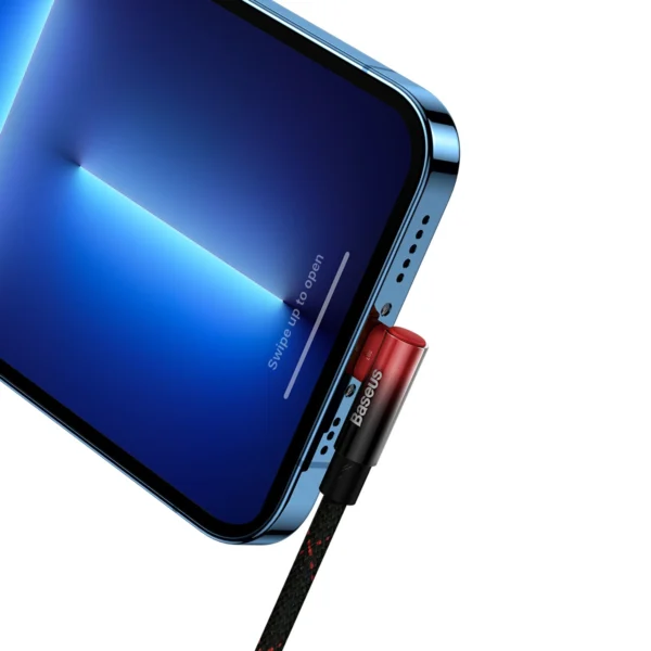 Baseus CAVP000220 angled Lightning - USB-C PD cable 20W 480Mb/s 1m - redeng