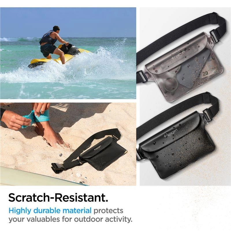 Spigen Aqua Shield A620 Waterproof Hip Bag IPX8 - Blackeng
