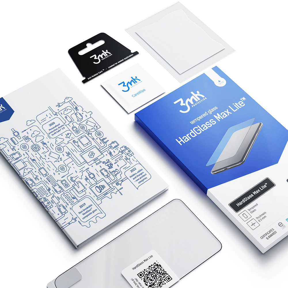 Tempered glass for iPhone 14 Pro 9H from the 3mk HardGlass Lite serieseng