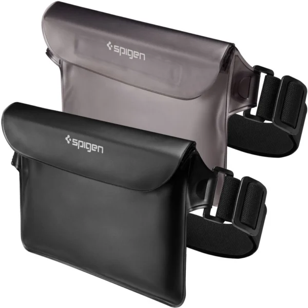 Spigen Aqua Shield A620 Waterproof Hip Bag IPX8 - Black 2 pcs.eng