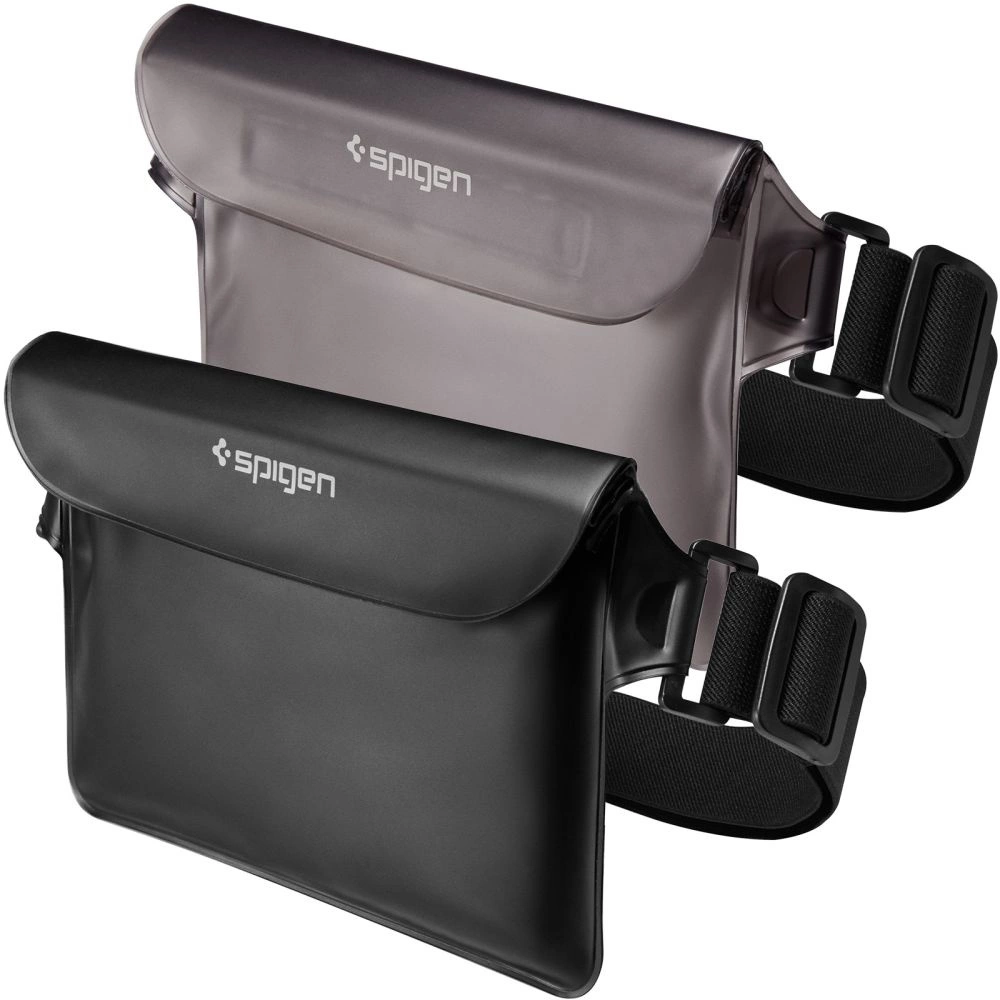 Spigen Aqua Shield A620 Waterproof Hip Bag IPX8 - Black 2 pcs.eng