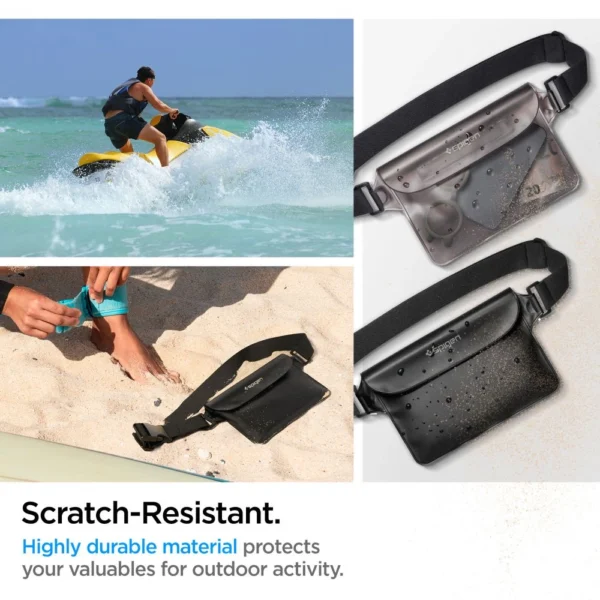 Spigen Aqua Shield A620 Waterproof Hip Bag IPX8 - Black 2 pcs.eng
