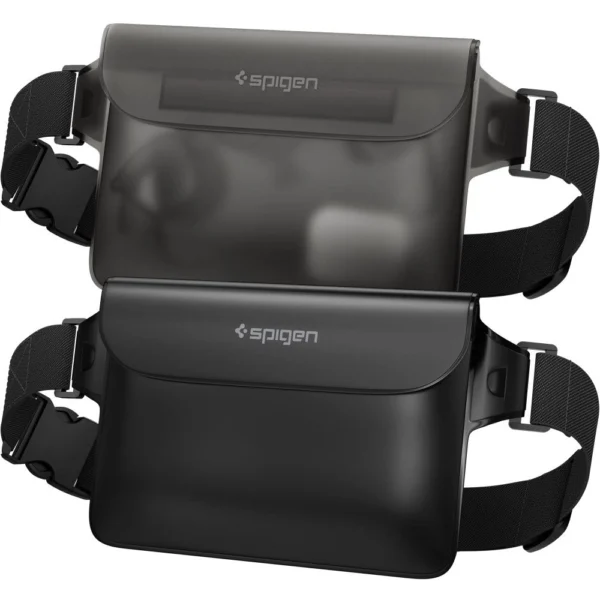 Spigen Aqua Shield A620 Waterproof Hip Bag IPX8 - Black 2 pcs.eng
