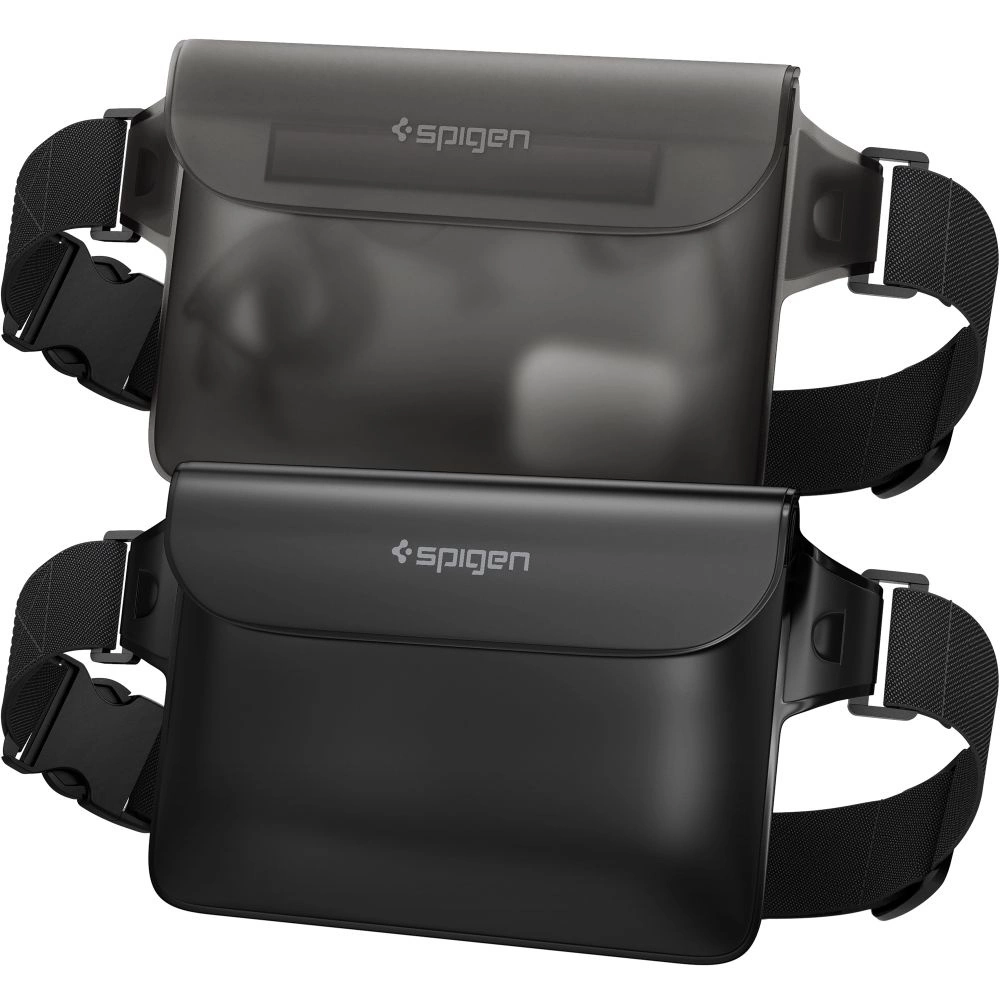 Spigen Aqua Shield A620 Waterproof Hip Bag IPX8 - Black 2 pcs.eng