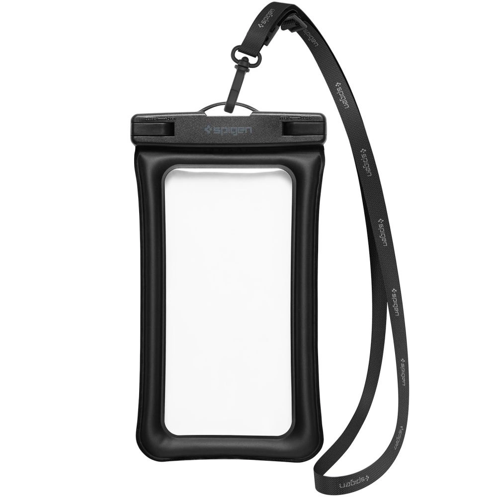 Spigen Aqua Shield A621 Waterproof Hip Bag + Floating Case - Blackeng