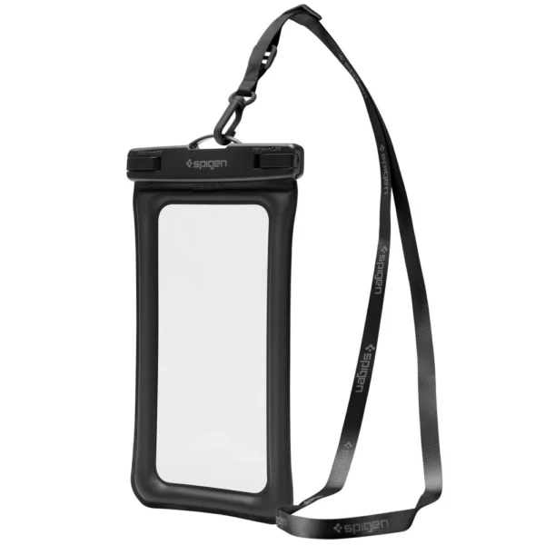 Spigen Aqua Shield A621 Waterproof Hip Bag + Floating Case - Blackeng