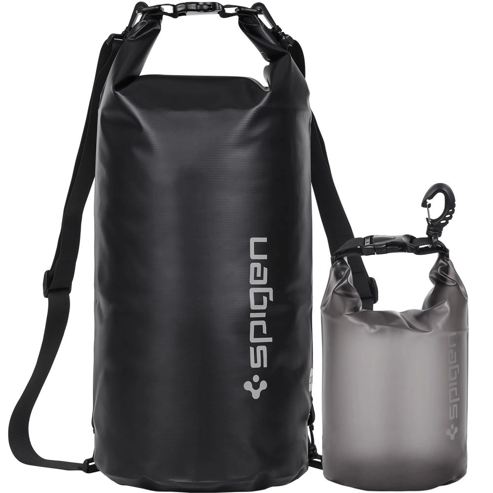 Spigen Aqua Shield A630 Waterproof 20L Bag + 2L Bag - Blackeng
