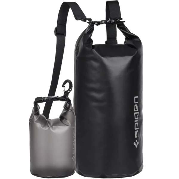 Spigen Aqua Shield A630 Waterproof 20L Bag + 2L Bag - Blackeng