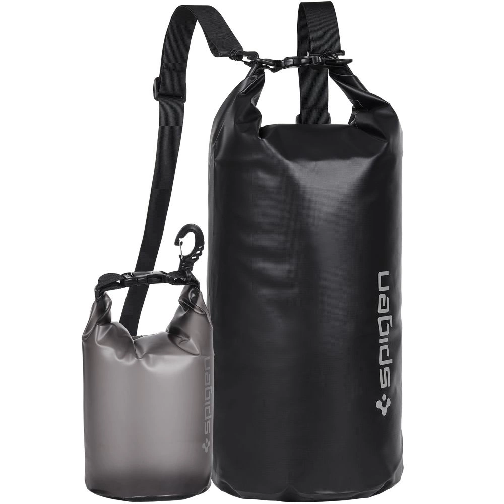 Spigen Aqua Shield A630 Waterproof 20L Bag + 2L Bag - Blackeng