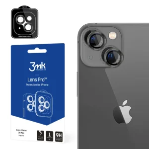 Camera glass for iPhone 14 Plus 9H for 3mk Lens Protection Pro series lens - grayeng