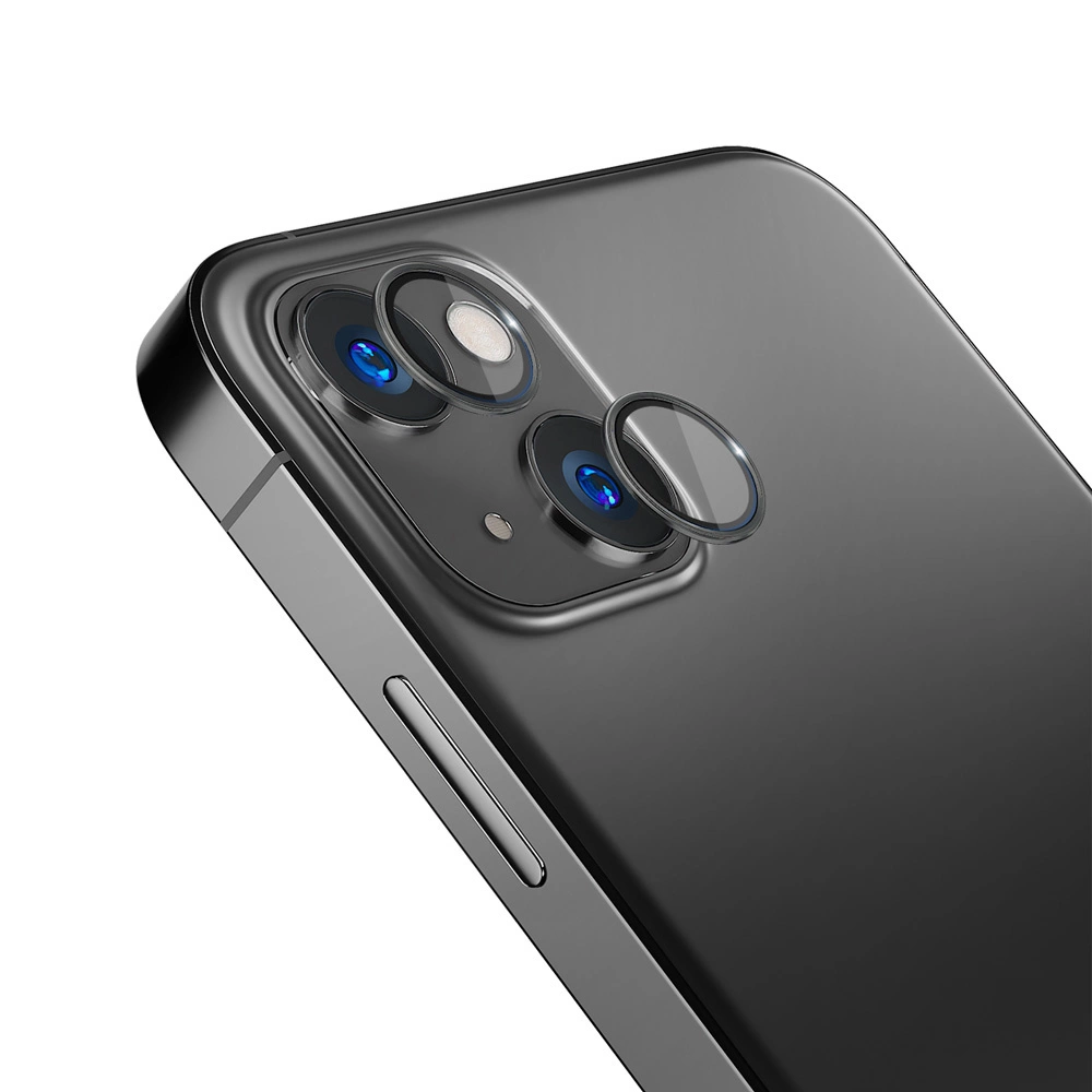 Camera glass for iPhone 14 Plus 9H for 3mk Lens Protection Pro series lens - grayeng