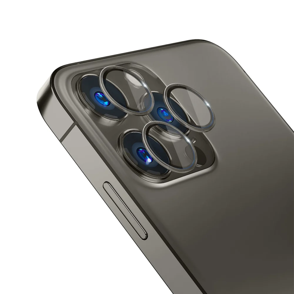 Camera Glass for iPhone 13 Pro Max / 13 Pro 9H for 3mk Lens Protection Pro Series Lens - Grayeng