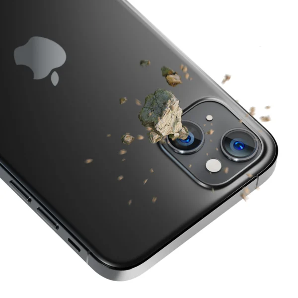 Camera glass for iPhone 14 9H for 3mk Lens Protection Pro series lens - grayeng