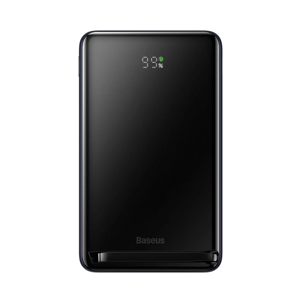 Baseus Magnetic Bracket Powerbank 10000mAh 20W with MagSafe - Dark Blue + USB-C Cable 60W 0.5meng