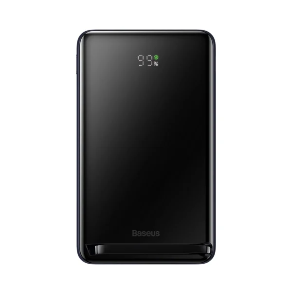 Baseus Magnetic Bracket Powerbank 10000mAh 20W with MagSafe - Dark Blue + USB-C Cable 60W 0.5meng