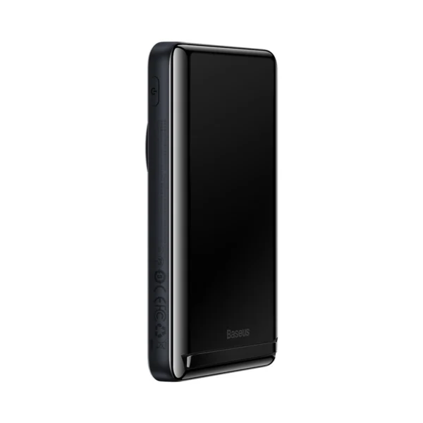 Baseus Magnetic Bracket Powerbank 10000mAh 20W with MagSafe - Dark Blue + USB-C Cable 60W 0.5meng