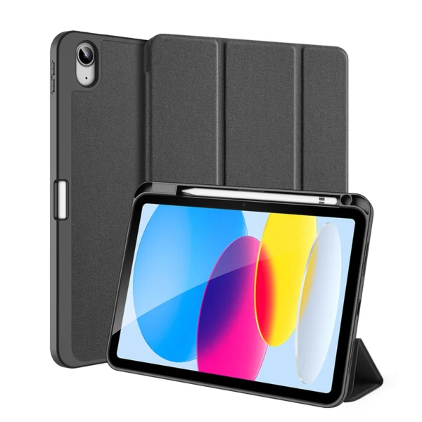 Dux Ducis Domo case iPad 10.9'' 2022 (10 gen.) smart cover stand blackeng