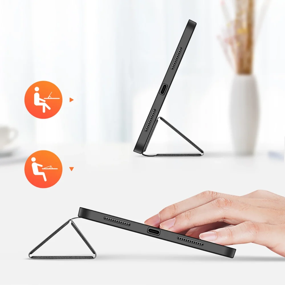 Dux Ducis Domo case iPad 10.9'' 2022 (10 gen.) smart cover stand blackeng