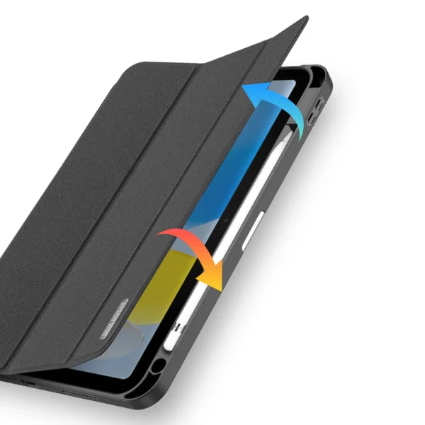 Dux Ducis Domo case iPad 10.9'' 2022 (10 gen.) smart cover stand blackeng
