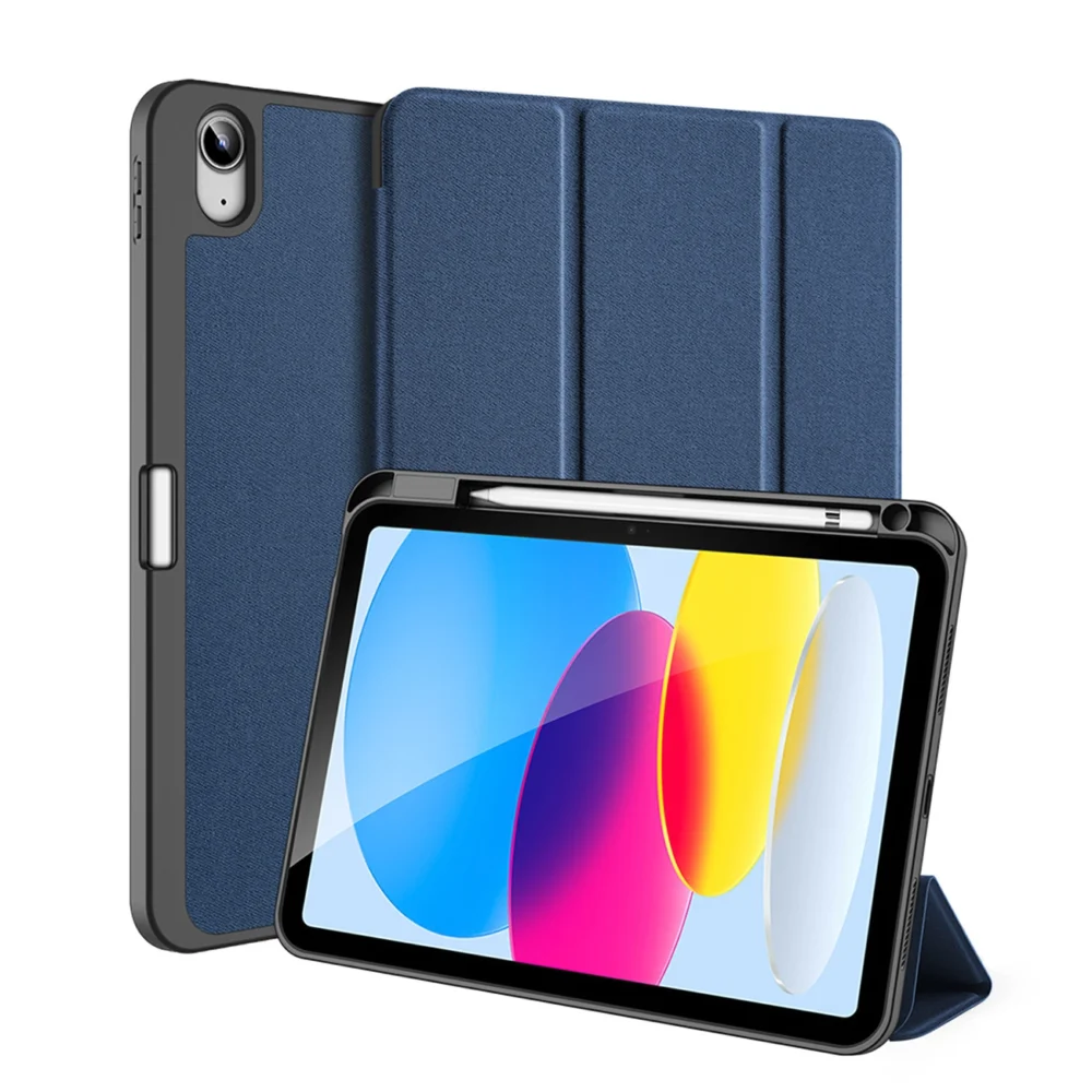 Dux Ducis Domo case iPad 10.9'' 2022 (10th generation) smart cover stand blueeng