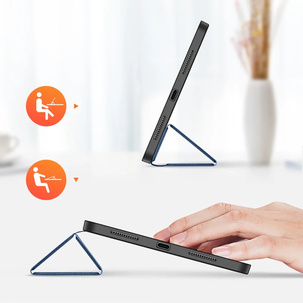 Dux Ducis Domo case iPad 10.9'' 2022 (10th generation) smart cover stand blueeng