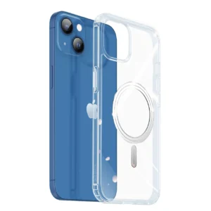 Dux Ducis Clin magnetic case for iPhone 14 Plus compatible with MagSafe transparenteng
