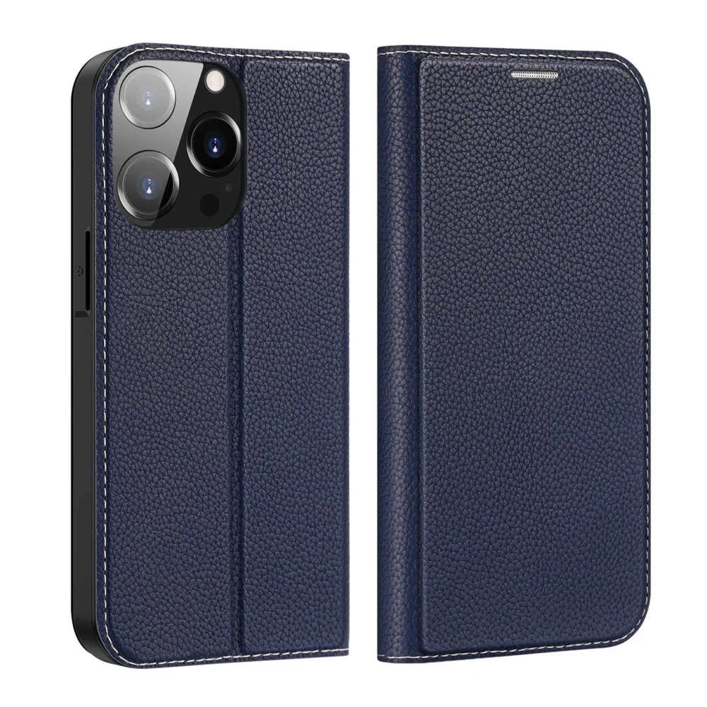 Dux Ducis Skin X2 case for iPhone 14 Pro magnetic flip case blueeng